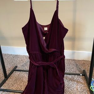 NWTS Gap Velvet Jumpsuit